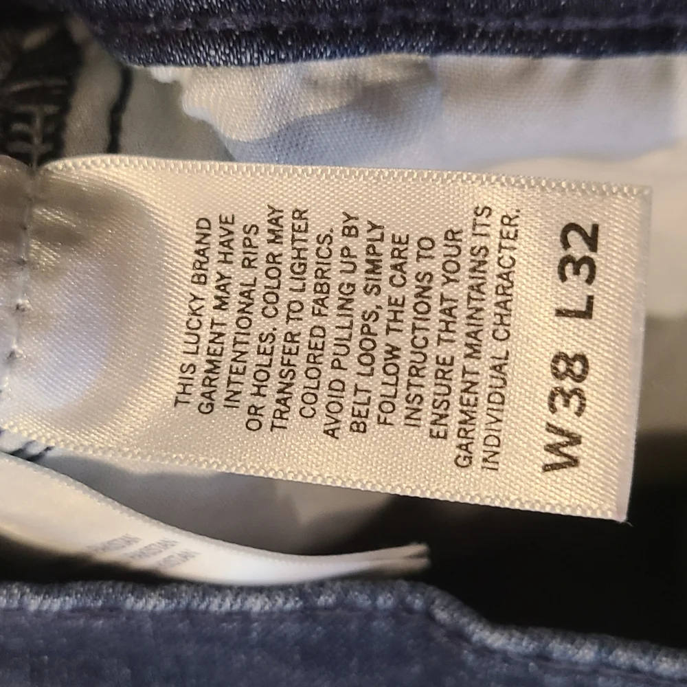 Lucky Brand Men's Blue Jeans - Picture 4 of 8